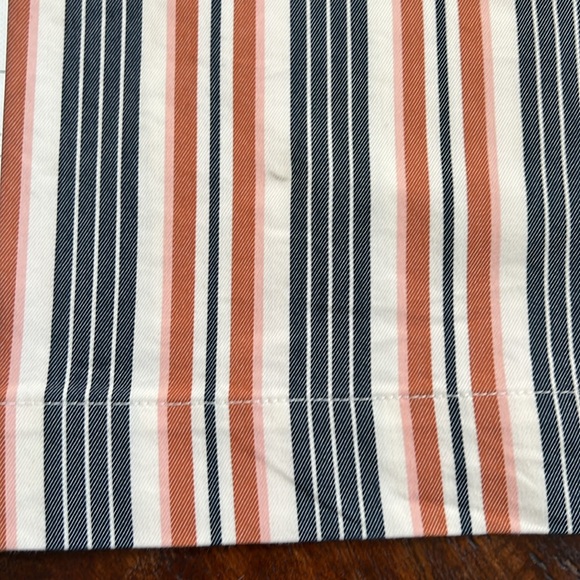 ANTHROPOLOGIE Low-Rise Multicolor Striped Flare Leg Pants · See Measurements - Picture 8 of 15
